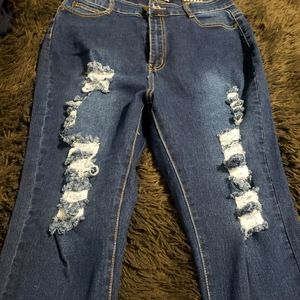 15 /16 Blue Stretch jeans brand new with tag